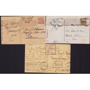 Estonia Group of postcards 1919-1921 - Tallinn (3)
