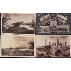 Estonia Group of postcards - Narva - Jaani kindlus, Narva before 1940 (4)