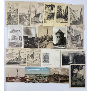 Estonia Group of postcards - Tallinn (20)