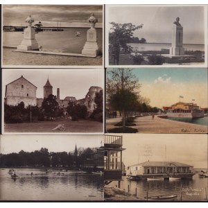 Estonia Group of postcards - Haapsalu - Lossivaremed, Eesti Veneetsia, Kuursaal, B. Laipmann monument before 1940 (6)