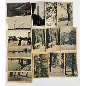 Estonia Group of postcards - Winter in Estonia & Lighthouses (15)