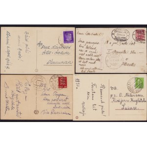 Estonia Group of postcards 1923-1944 (4)