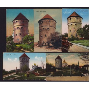 Estonia, Russia Group of postcards - Tallinn, Reval - Kik in de Kök (5)