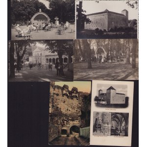 Estonia Group of postcards - Kuressaare - Loss, Park before 1940 (6)