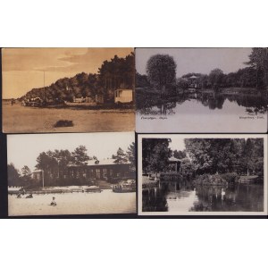 Estonia Group of postcards - Narva-Jõesuu - Hindenburgi park, Rand before 1940 (4)