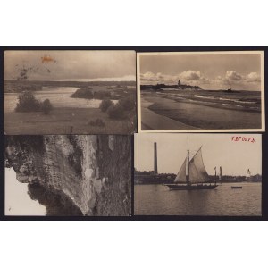 Estonia Group of postcards - Narva-Jõesuu, the Sea, the river Rosson before 1940 (4)