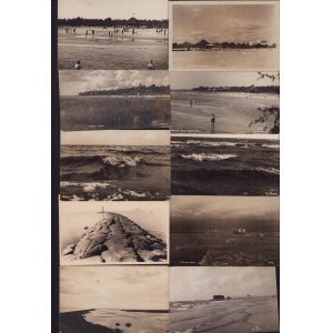 Estonia Group of postcards - Pärnu - Beach, Sea (10)