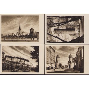 Estonia Group of postcards - Tallinn - Majad Toompea veerul, Tornide väljak, viruvärav, Pikk Hermann before 1940 (4)