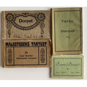 Estonia Group of postcard books, collections - Tartu, Dorpat (4)