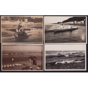 Estonia Group of postcards - Narva-Jõesuu, the Beach before 1940 (4)