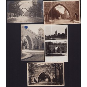 Estonia Group of postcards - sights of Tallinn, Monastery Gate (5)