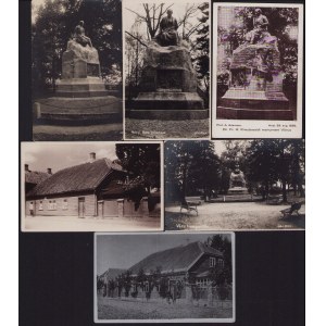 Estonia Group of postcards - Võru - Dr. Fr.R. Kreutzwaldi maja & monument (6)