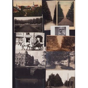 Estonia, Russia Group of postcards - Pärnu - Kalevi tn, Nikolai tn, Suur Doome tn, Pärna tn, Puiestee-Ring tn, aalleed,