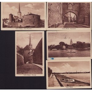 Estonia Group of postcards - Tallinn - Postcard series sights from Tallinn (5)