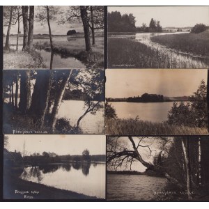 Estonia Group of postcards - Pühajärv - Kallas, Neitsijärv, Emajõe algus (6)