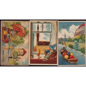 Estonia Group of postcards - Easter before 1940 (3)
