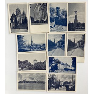 Estonia Group of postcards - sights of Tallinn (11)