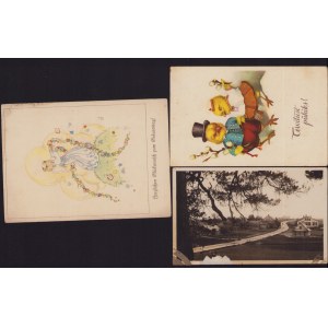 Estonia Group of postcards 1935-1939 - Rapla-Virtsu Postvagun (3)