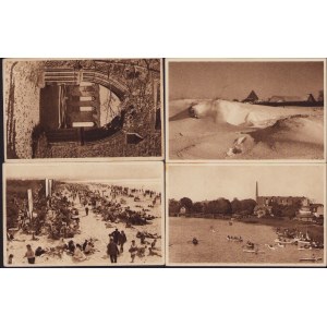 Estonia Group of postcards - Pirita klooster, Pirita rand, Pirita before 1940 (4)