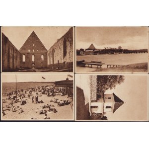 Estonia Group of postcards - Pirita kloostri varemed, Pirita rand, Pirita before 1940 (4)