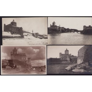 Estonia Group of postcards - Narva - Hermani kindlus before 1940 (4)