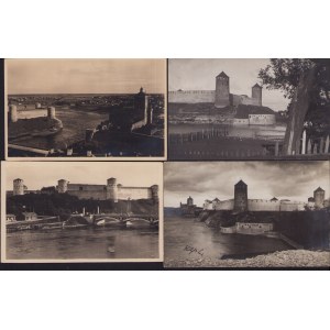 Estonia Group of postcards - Narva - Jaanilinna kindlus before 1940 (4)