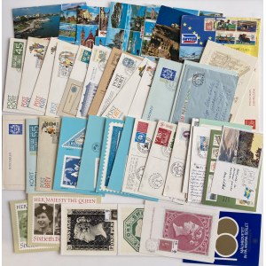 Finland, Sweden, England USA, Greece, Germany mostly postcards (166)