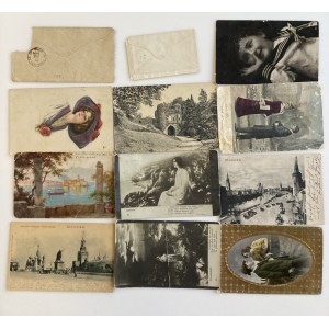 Estonia, Russia - Group of postcards & envelopes 1882-1917 (12)