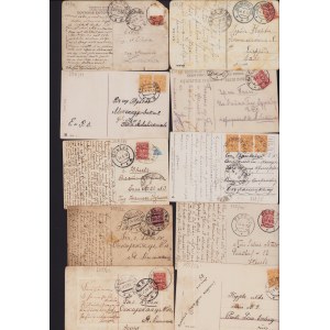 Estonia, Russia - Group of postcards 1910-1915 (10)