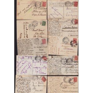 Estonia, Russia - Group of postcards 1910-1917 (10)