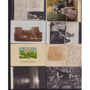 Estonia, Russia - Group of postcards 1911-1917 (8)