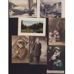 Estonia, Russia - Group of postcards 1913 (7)