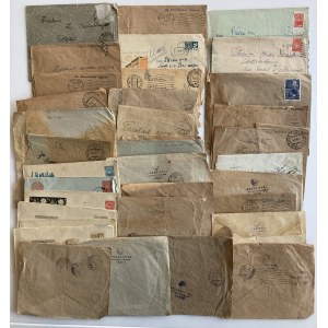 Group of postcards & envelopes - mostly Russia USSR (84)