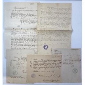 Estonia, Russia Group of documents since 1865 (10)