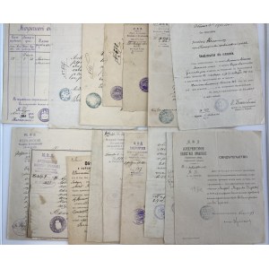 Estonia, Russia Group of documents since 1874 (37)