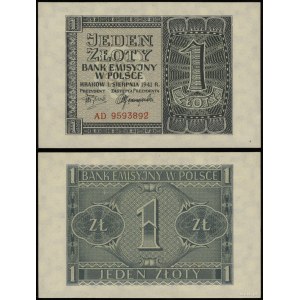 Polska, 1 złoty, 1.08.1941