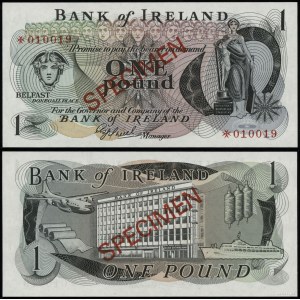 Northern Ireland, £1, no date (1977)