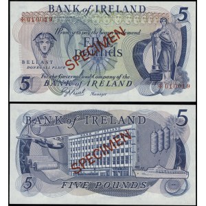 Irlandia Północna, 5 funtów, bez daty (1977)