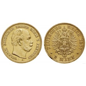 Germany, 5 marks, 1877 A, Berlin