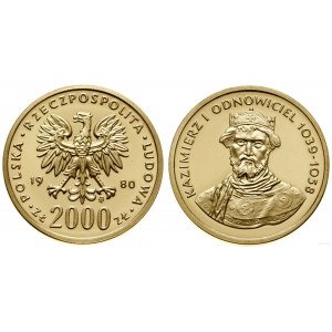 Poland, 2,000 zloty, 1980, Warsaw