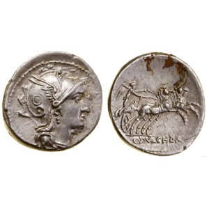 Roman Republic, denarius, 110-109 BC, Rome