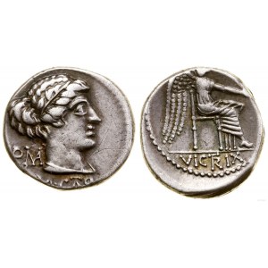 Republika Rzymska, denar, 89 pne, Rzym