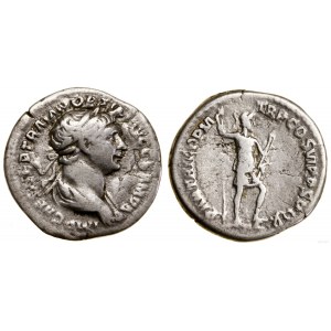 Roman Empire, denarius, 114-117, Rome