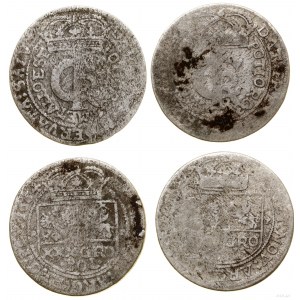 Polska, zestaw: 2 x tymf (złotówka), 1 x 1663, 1 x 1664, Kraków