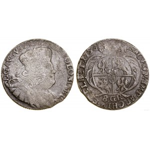 Polska, 8 groszy (dwuzłotówka), 1753, Lipsk