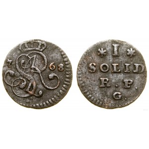 Poland, 1 shilling, 1768 G, Kraków