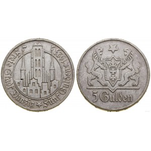 Polska, 5 guldenów, 1923, Utrecht