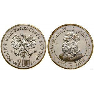 Polska, 200 złotych, 1981, Warszawa