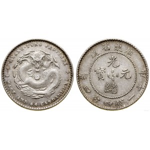 China, 20 cents (1 matzo and 4.4 candarin), 1890