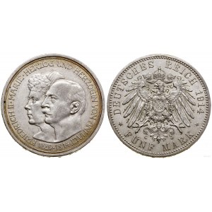 Niemcy, 5 marek, 1914 A, Berlin